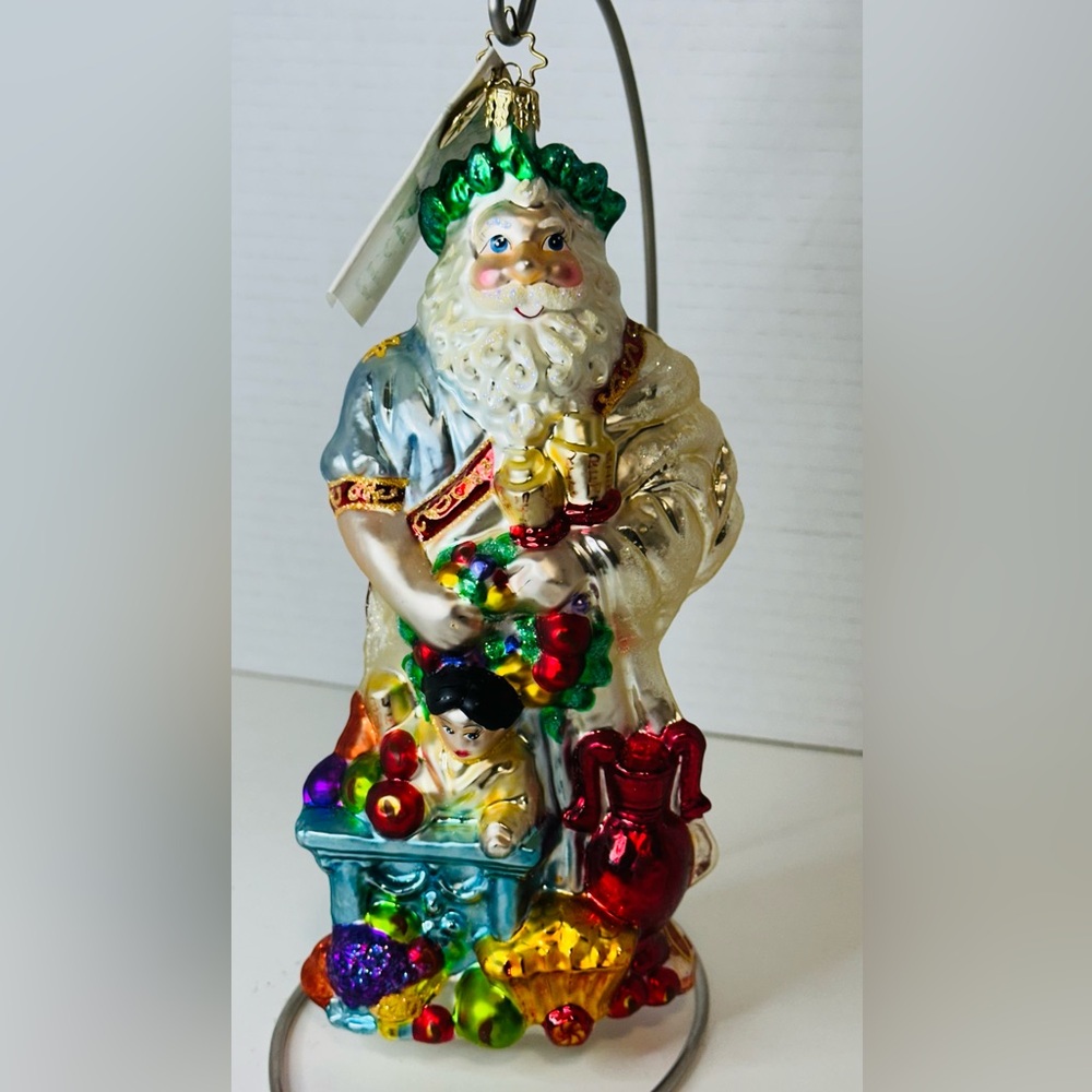 Christopher Radko Senator Santa Roman 1st Century Christmas Ornament 7.5”